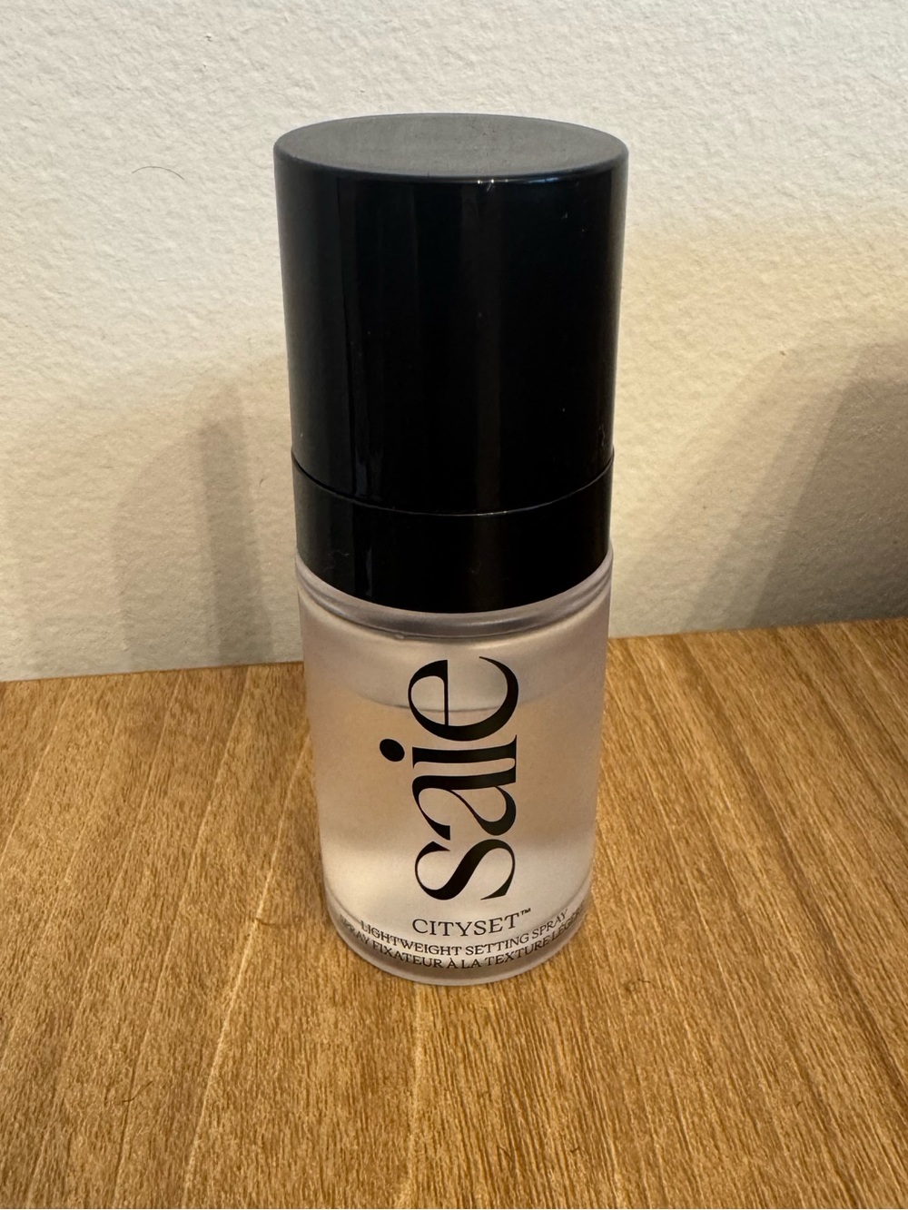 Saie CitySet Setting Spray - barely used.